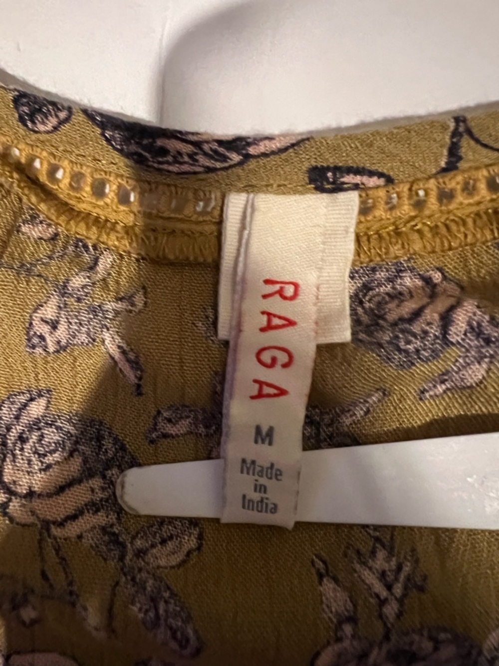 Anthropologie Mustard Sofia Floral Jumpsuit (Item #71) - Picture 6 of 10